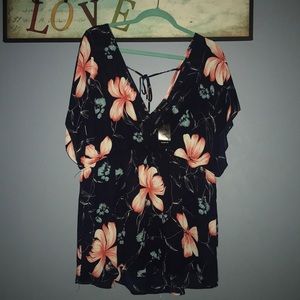 Flowy, baby doll top